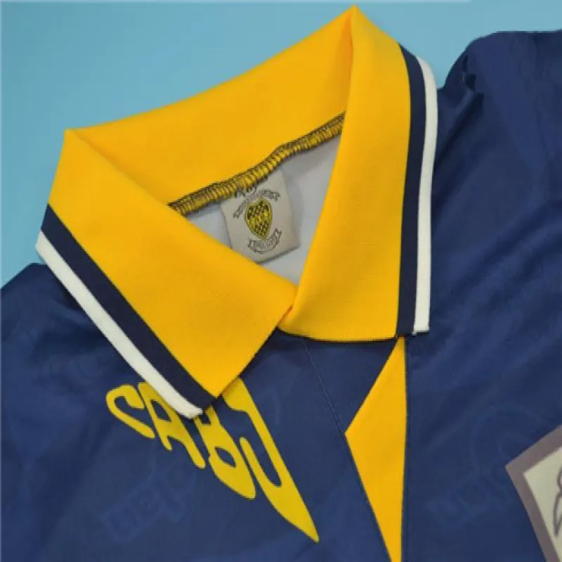 Maillot retrô domicile de Boca Juniors 1995/96 - Bleu