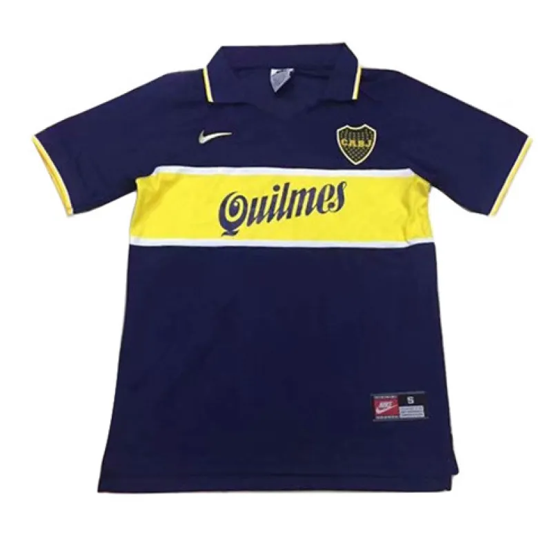 Maillot retrô de Boca Juniors 1997/98 - Bleu