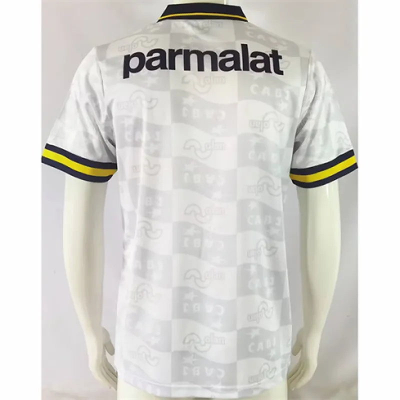 Maillot retrô extérieur de Boca Juniors 1995/96 - Blanc