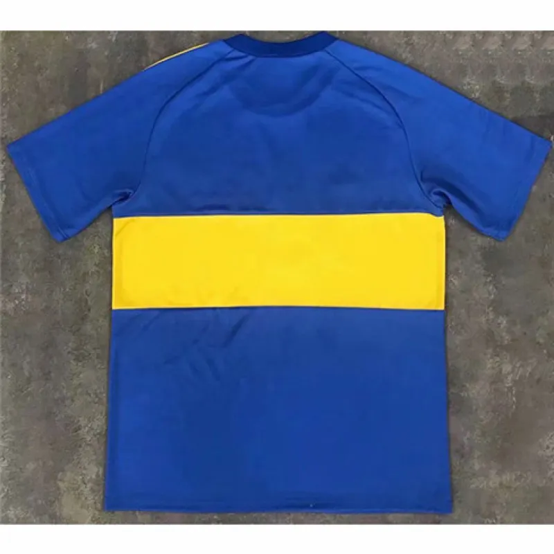 Maglia retrò di campo di casa di Boca Juniors 1981 - Blu