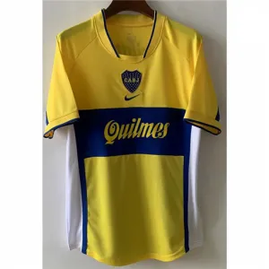 Maglia retrò di trasferta di Boca Juniors 2001 - Gialla