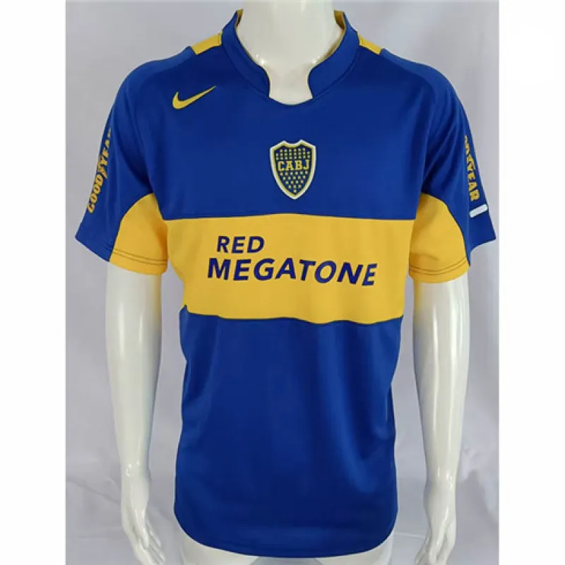 Maillot retrô domicile de Boca Juniors 2005/06 - Bleu