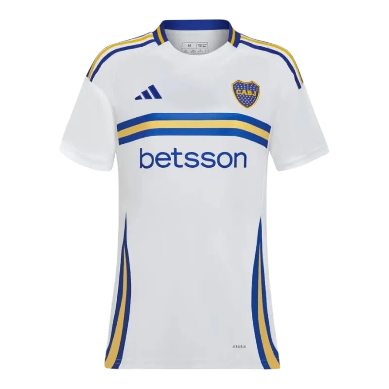 Maglia femminile di trasferta di Boca Juniors 2024/25 - Bianca