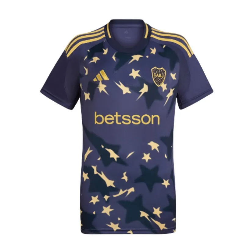 Boca Juniors 2025/26 Drittes Kinder-Trikot - Blau