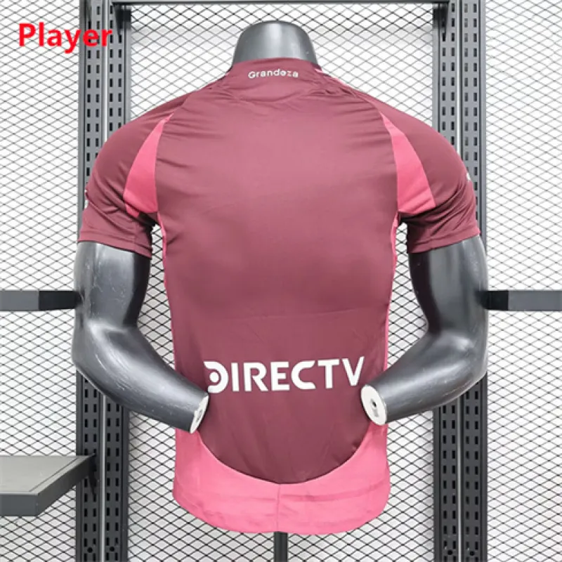 River Plate 2024/25 Away Jersey - Player - Red