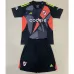 Maglia del portiere per bambini di River Plate 2024/25 - Nera