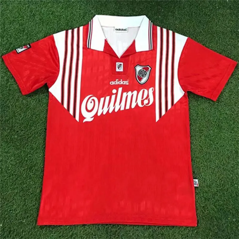 Camiseta retro de fuera de casa de River Plate 1995/96 - Roja