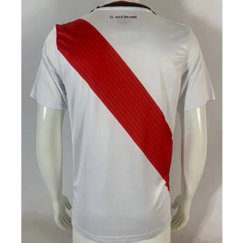 Maillot retro domicile de River Plate 2018/19 - Blanc