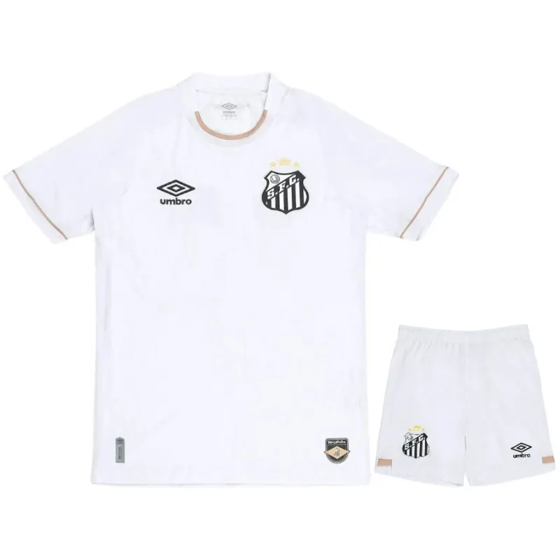 Santos 2026/27 Kids Home Set White