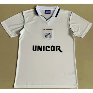 Santos 1999 Retro Home Jersey - White