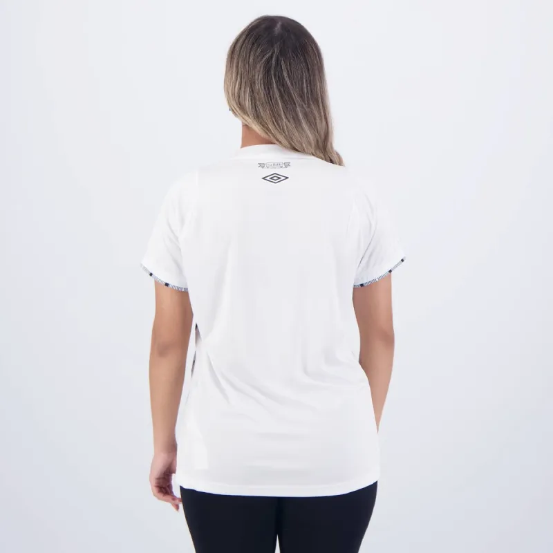 Maillot domicile féminin de Santos 2024/25 - Blanc