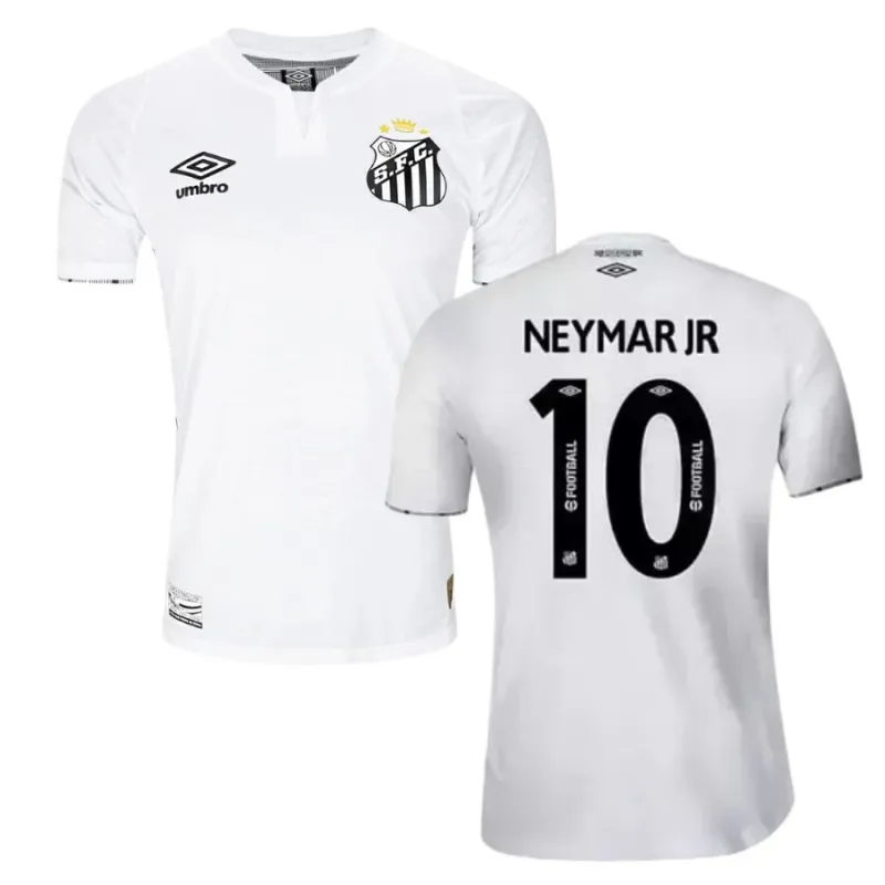 Maillot domicile de Santos 2024/25 de Neymar - Blanc