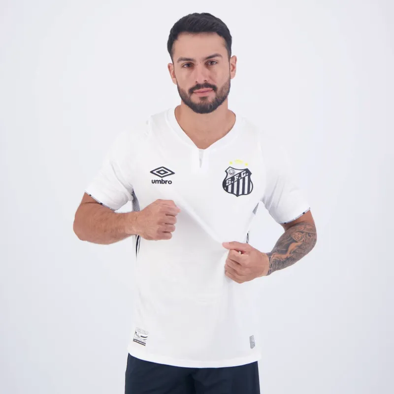 Maglia home di Santos 2024/25 - Bianca