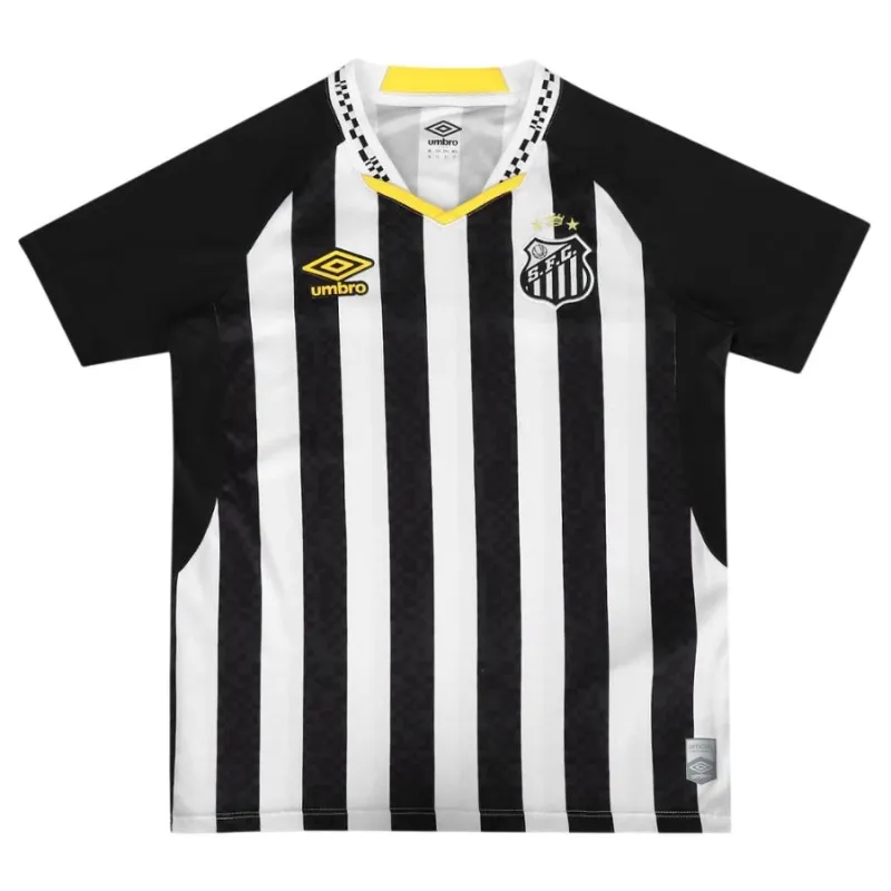 Maillot d'enfant Santos 2025/26 à l'extérieur - Noir
