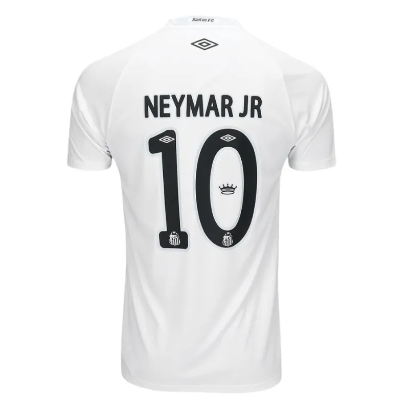 Santos Neymar 2025/26 Home Jersey - White