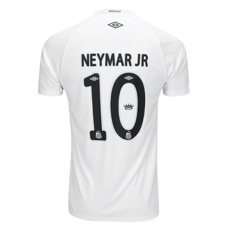 Santos NEYMAR Maillot d'enfant 2025/26 domicile - Blanc