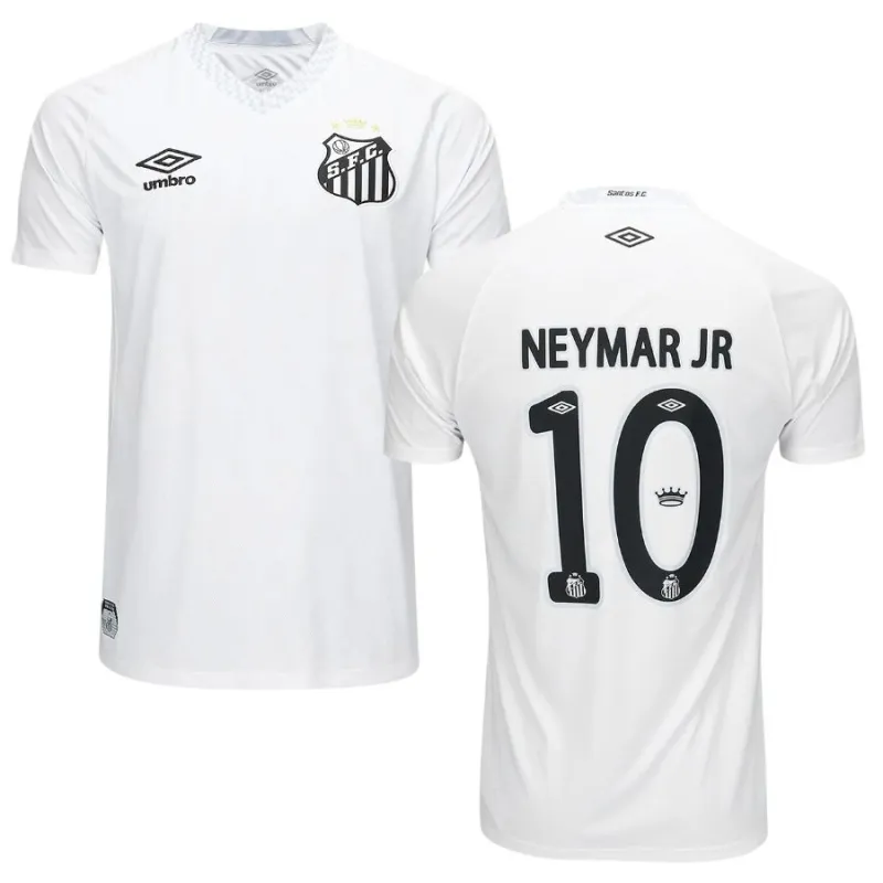 Santos NEYMAR Maillot d'enfant 2025/26 domicile - Blanc