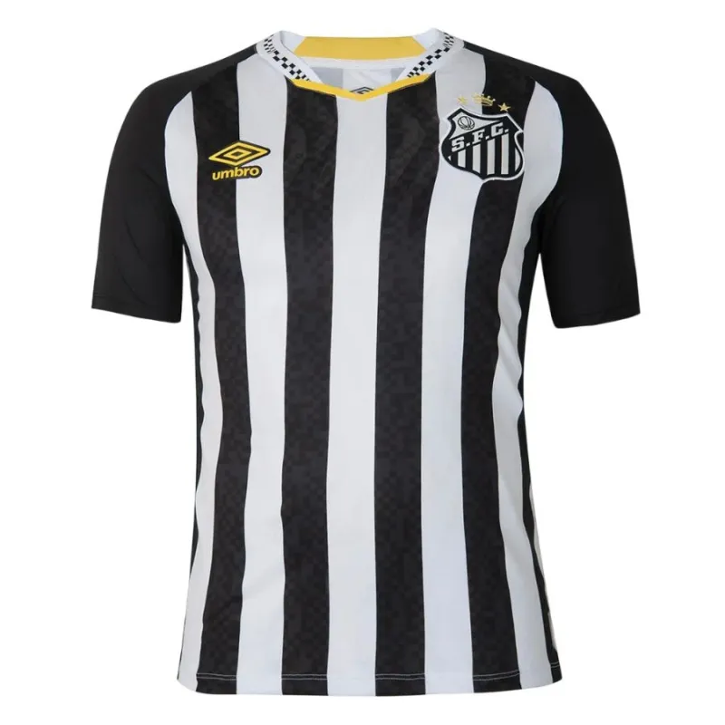 Santos NEYMAR Maillot d'enfant 2025/26 à l'extérieur - Noir