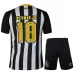 Santos NEYMAR Kids' Jersey + Shorts 2025/26 Away - Black