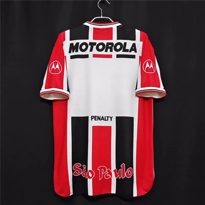 São Paulo 2000 Retro Away Jersey - Red