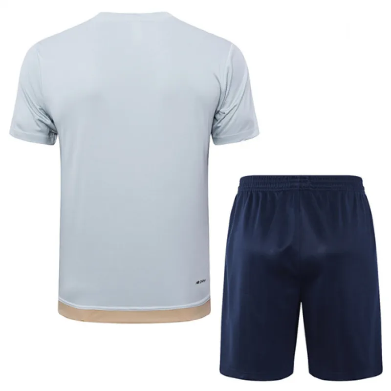 São Paulo 2024/25 Training Shirt + Shorts - Light Gray