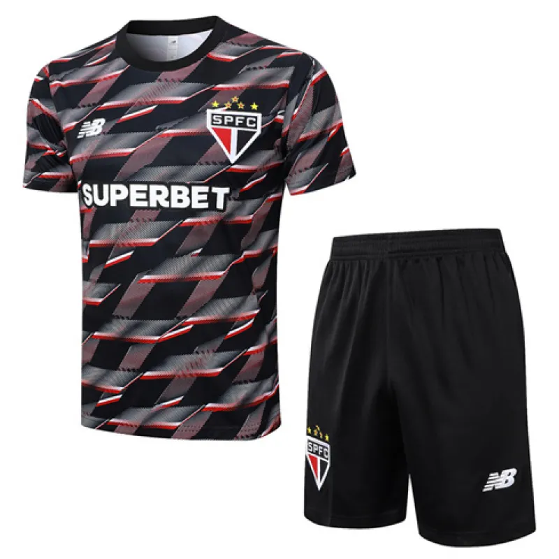 Chemise + short d'entraînement de São Paulo 2024/25 - Noir