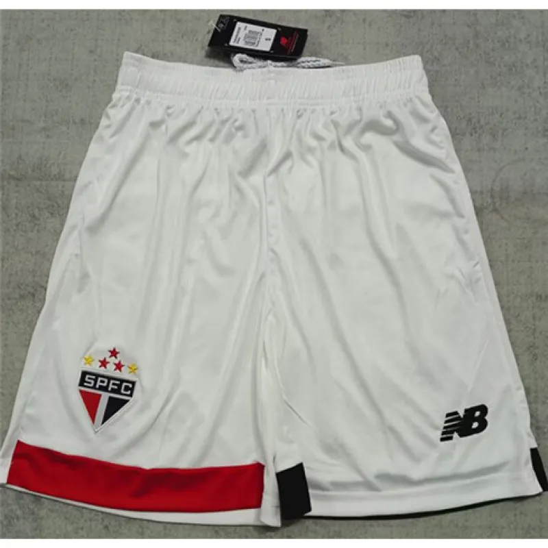 São Paulo 2024/25 Heimshorts - Weiß