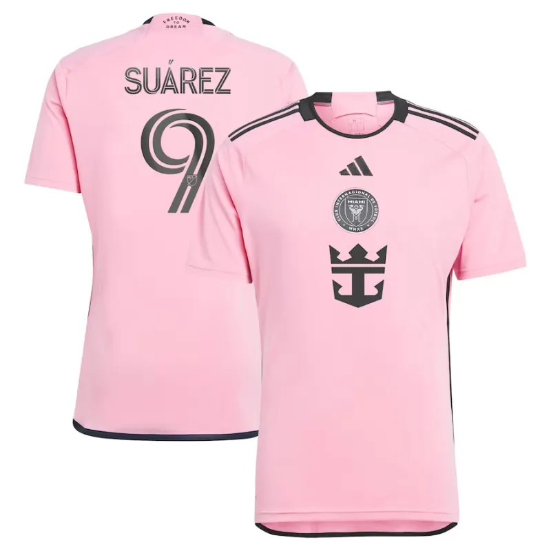 Luis Suárez's Inter Miami 2024/25 Home Jersey - Pink