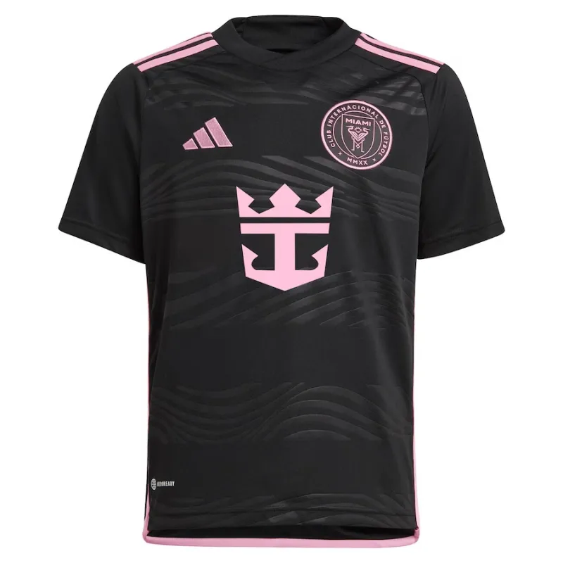 Maglia per bambini d'esterno di Lionel Messi di Inter Miami 2024/25 - Nera