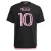 Maglia per bambini d'esterno di Lionel Messi di Inter Miami 2024/25 - Nera