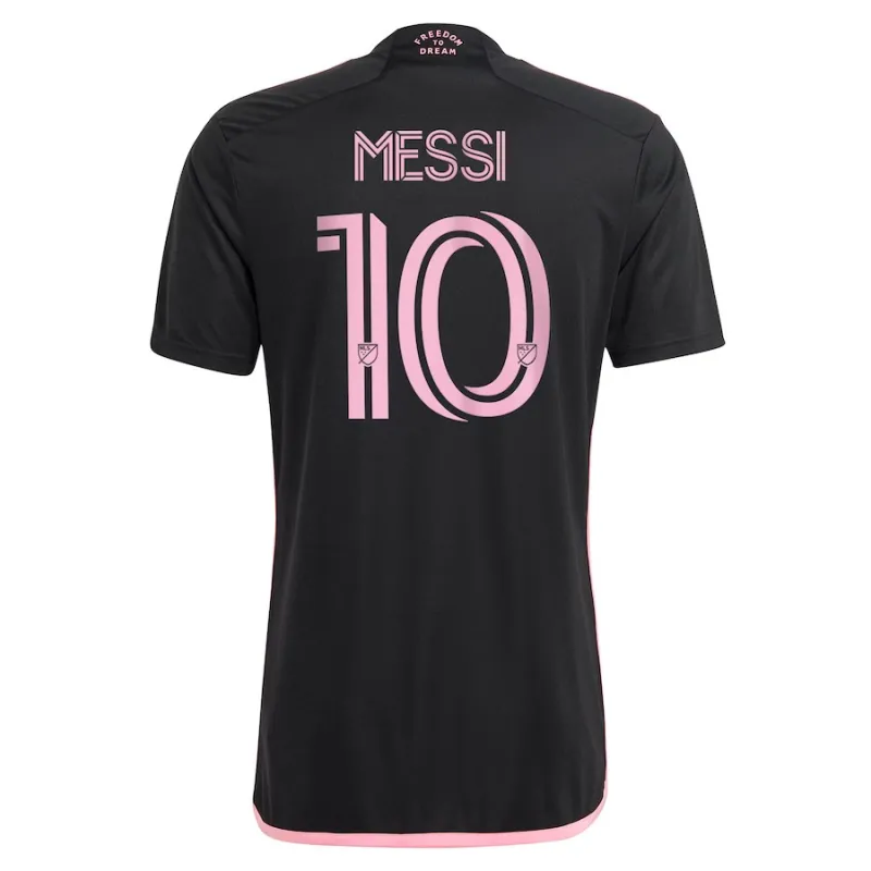 Lionel Messi's Inter Miami 2024/25 Away Jersey - Black