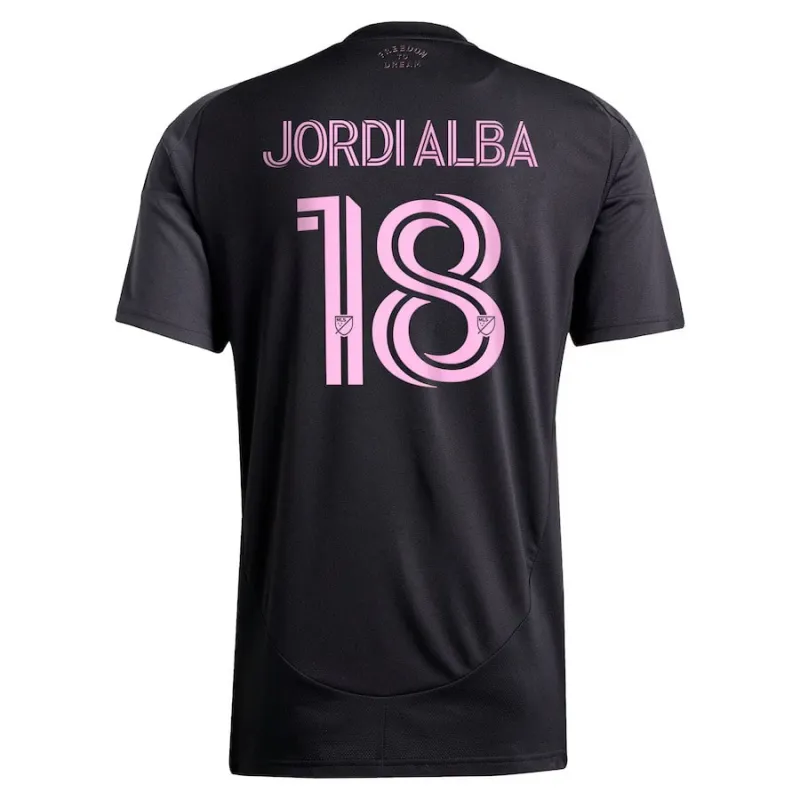 Jordi Albis Inter Miami 2025/26 Auswärts-Trikot - Schwarz