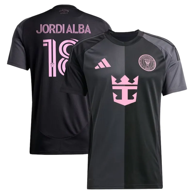 Jordi Albis Inter Miami 2025/26 Auswärts-Trikot - Schwarz