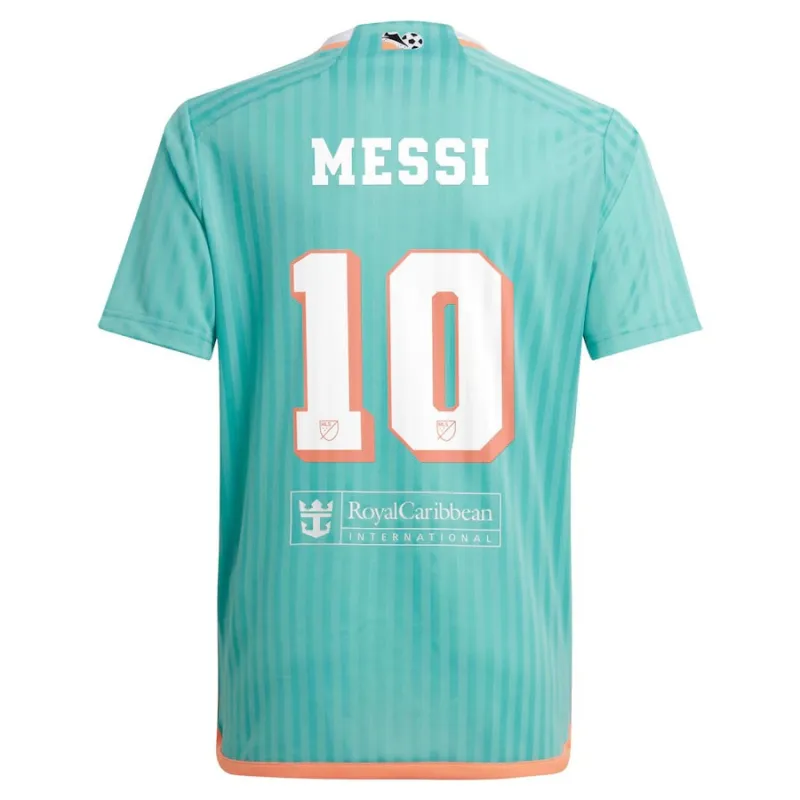 Lionel Messi's Inter Miami 2024/25 Third Kids Jersey - Green