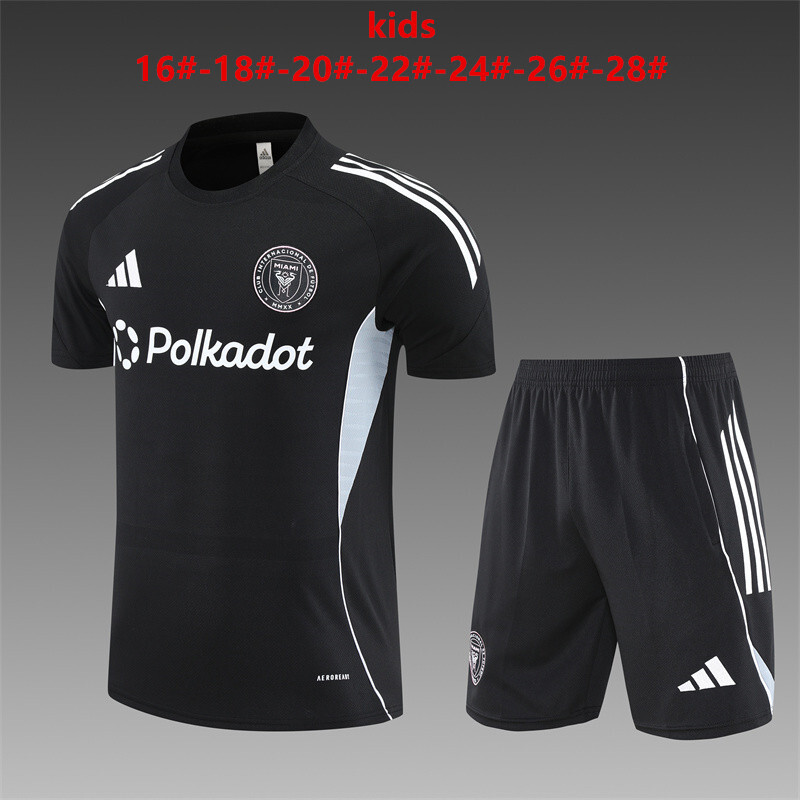 Inter Miami 2025/26 Kids Training Set black