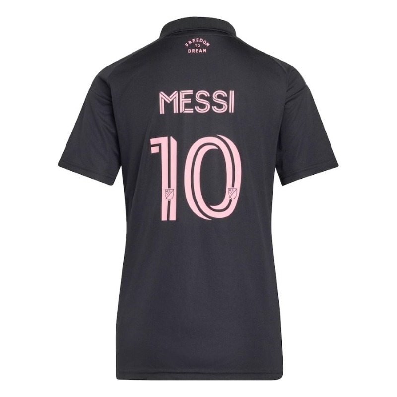 Camiseta Mujer Visitante Inter Miami MESSI 2026/27 Negra