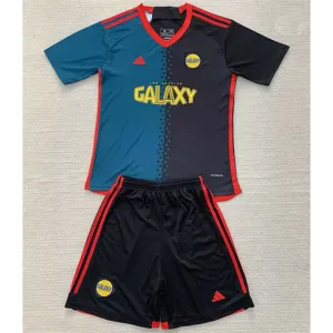 Los Angeles Galaxy 2024/25 Third Kids' Jersey - Black and Green