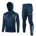 Vêtements de sport royaux avec capuche pour enfants d'Ajax 2024/25 - Bleu