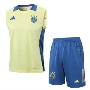 Ajax 2024/25 Vest + Shorts - Light Yellow
