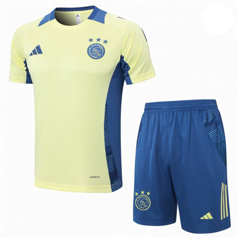 Ajax 2024/25 Training Kit A + Shorts - Light Yellow