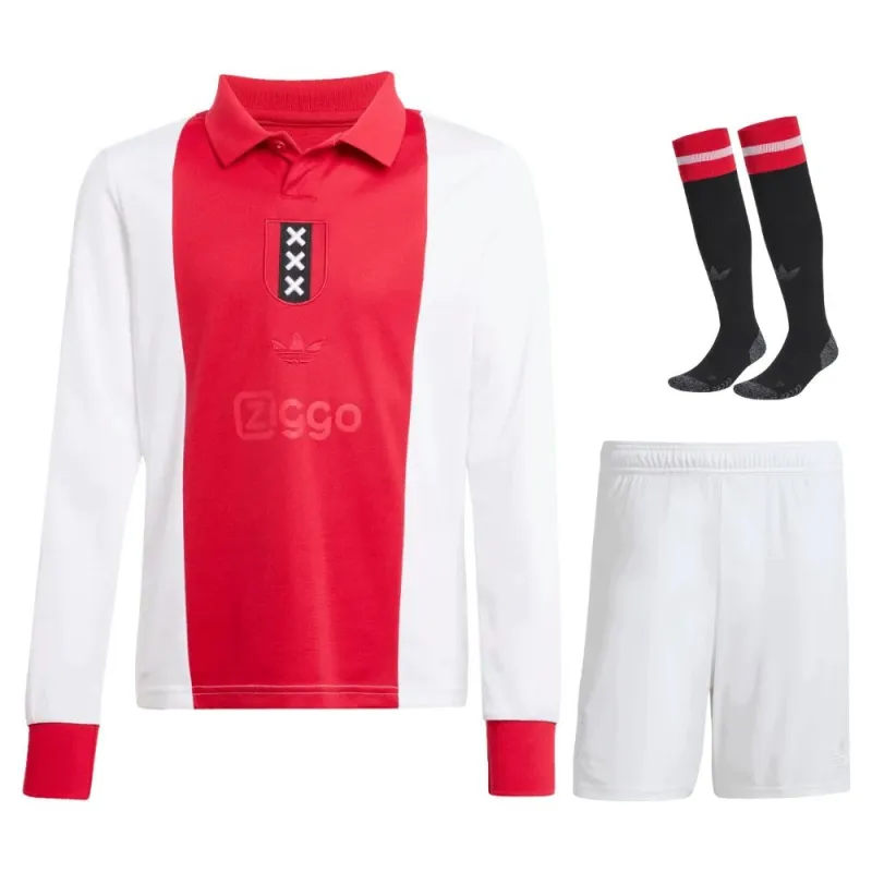 Ajax - 125 - Jahrestag - Kinderjersey - Set - Rot