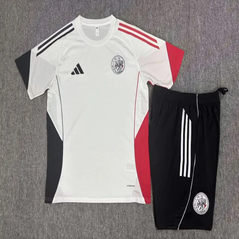 Ajax 2025/26 Set Allenamento Bambino bianco