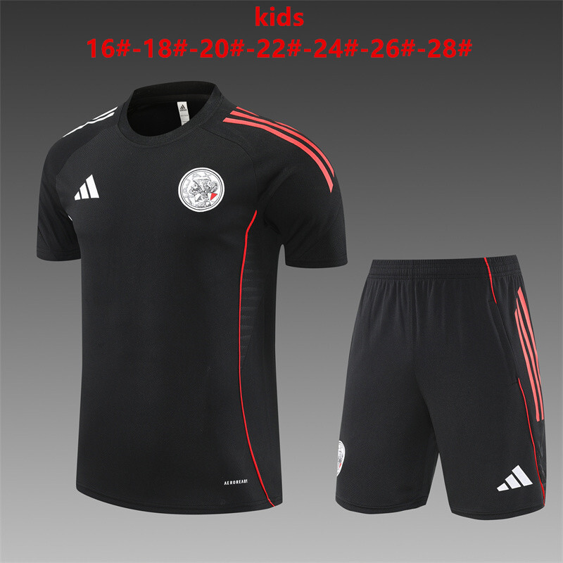 Ajax 2025/26 Set Allenamento Bambino nero