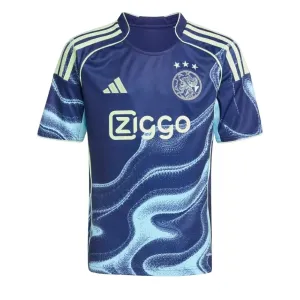 Ajax 2025/26 Away Kids' Jersey - Blue