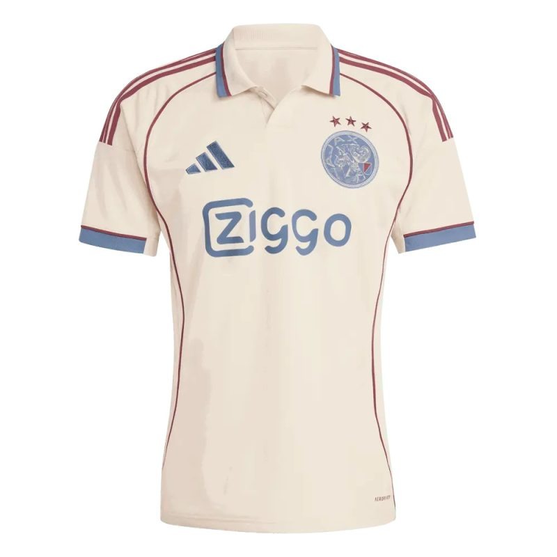 Ajax 2025/26 Third Kids' Jersey Set - Beige