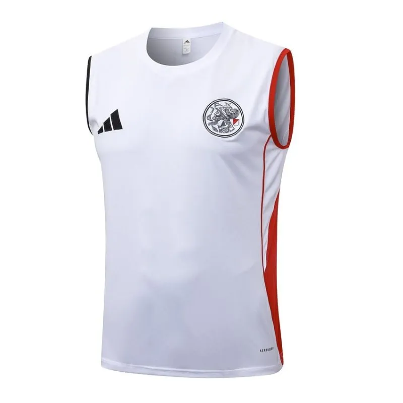 Set pantaloncini e canotta Ajax 2025/26 - Bianco