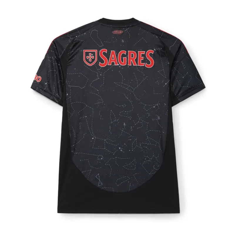 El camisón 2024/25 de fuera de Benfica - Jugador - Negro