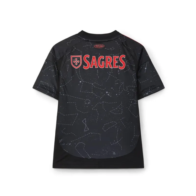 Benfica 2024/25 Away Kids' Jersey Set - Black