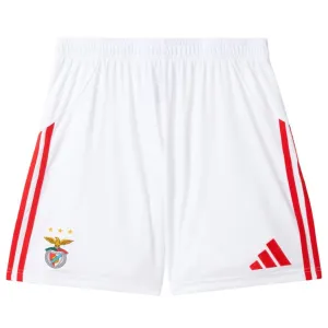 Benfica 2025/26 Home Shorts - White