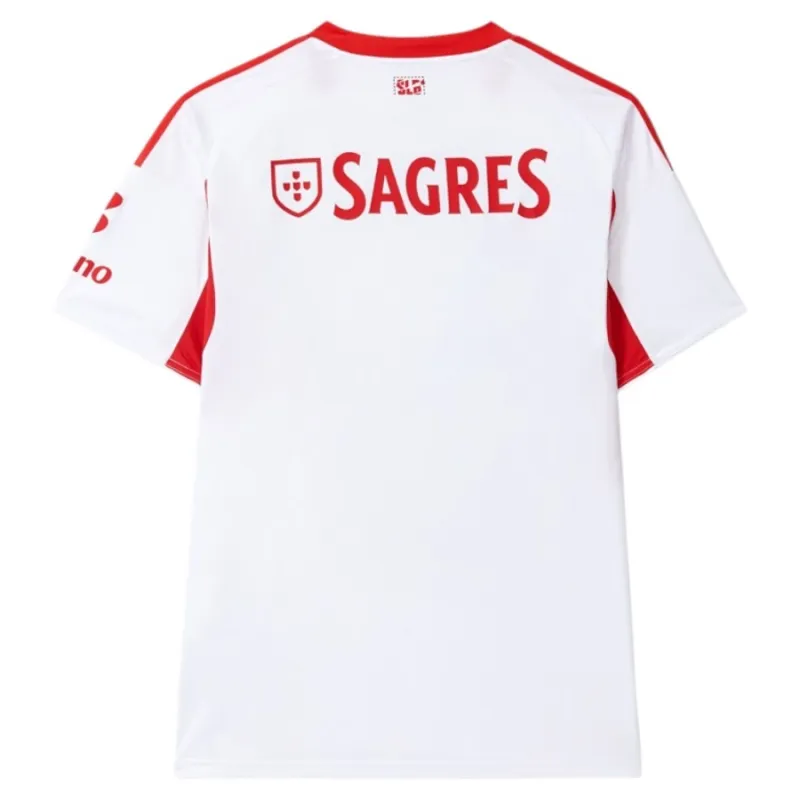 Benfica 2025/26 Third Kids' Kit - White